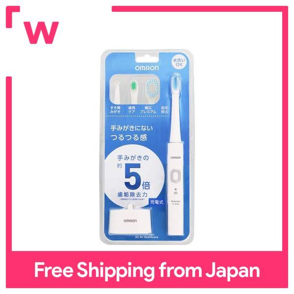 OMRON Electric Toothbrush HT-B304-W White Rechargeable | Lazada PH