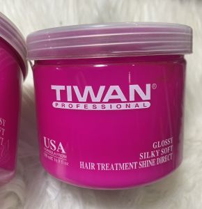 Hấp Dầu Tiwan Hồng Glossy Silky Soft 500ml