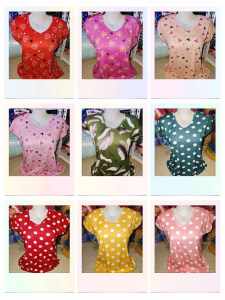 3 pieces bundle Womenswear printed blouse fit up XL Comfort Shirts