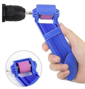 เครื่องลับดอกสว่านแบบพกพา พร้อมหินเจียรลับดอกสว่าน สำหรับลับดอกสว่านเจาะเหล็ก ลับดอกสว่านเจาะไม้ เครื่องเจียรแบบพกพา