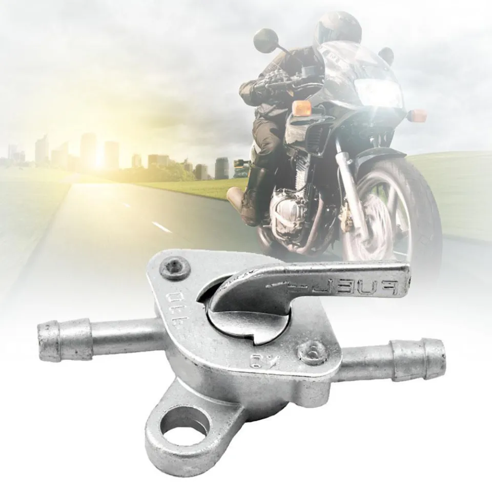 Bostar ON/OFF Switch Petrol Gas Fuel Tap Petcock Valve ATV Quad Motorcycle  Bike Aluminum Fuel Tap Switch