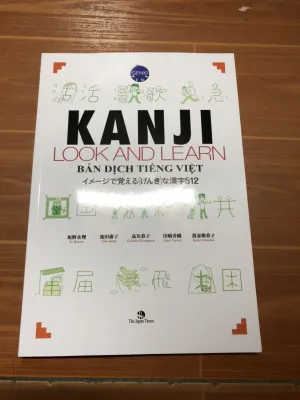 Kanji Look And Learn sách giáo trình sách bài tập