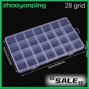 zhaoyanping Painting Kits Plastic Storage Box Nail Art Rhinestone Tools Beads Storage Box Case Organizer Holder