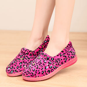 Free Shipping WomenS Winter Cotton Slippers Fleece-Lined Comfortable Thick-Soled Non-Slip Soft-Soled Suitable For Indoor Wear And Designed For Mothers Providing Warmth