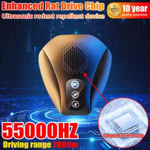 ✨ No rats in 10000 meters ✨ rat repellent ultrasonic pest repeller electronic gagets to deter rats insect repellent mosquito 驱鼠器 repellent electric rat poison mouse trap rat trap 0 Radiation/0 Noise