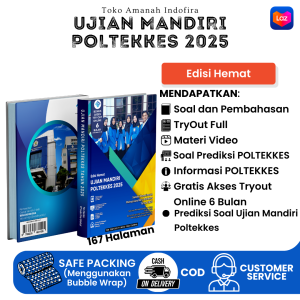 Terbaru Buku UJIAN MANDIRI POLTEKKES (Edisi Hemat + Free Akses Online) Sesuai Dengan Kisi" Terbaru POLTEKKES