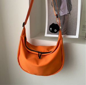 Túi đeo chéo nữ thời trang vải Poly chống nước dáng thuyền phong cách Ulzzang đi chơi chụp ảnh cá tính