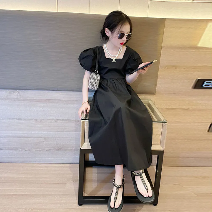 Kaid Children's Fashion High Quality Korean Dress for Kids Girl Casual  Clothes To To To To To To To 10 To 11 To 12 To 13 Year Old