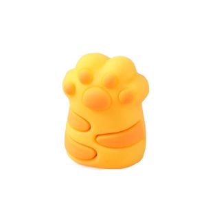 XIELISA รูปอุ้งเท้าแมว เครื่องเหลาดินสอด้วยตนเอง หลุมเดียว การร่างภาพ ที่ตัดดินสอ น่ารักน่ารักๆ การวาดภาพ เครื่องมือตัดดินสอ อุปกรณ์การเรียนสำหรับโรงเรียน