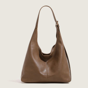 IELGY คอมมิวเตอร์กระเป๋าทรงสี่เหลี่ยมมีหูหิ้วสะพายไหล่นักศึกษาความจุขนาดใหญ่สไตล์คลาสสิกย้อนยุคกระเป๋าสะพายไหล่เข้ากับทุกชุด