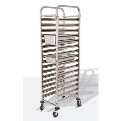 Heavy Duty Stainless Steel Gastronorm Trolley / GN Trolley / GN Cart ...