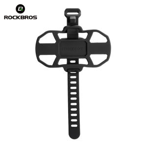 Giá đỡ điện thoại ROCKBROS 45-7 inch Giảm xóc chống trượt Giá đỡ điện thoại di động bền bỉ Cài đặt nhanh Phát hành nhanh Phụ kiện xe đạp đường trường di động MTB
