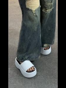 [Free Shipping] EVA WomenS Summer Platform Sandals Thick-Soled Outdoor Slippers 2025 New Summer Collection