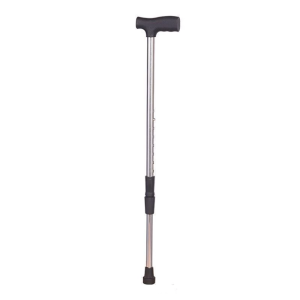 Elderly Stainless Steel Heavy Duty Adjustable Quad Cane Adult Walking Tungkod Stick Aid Support