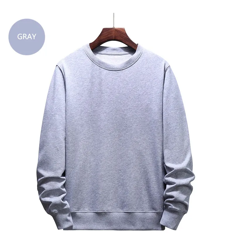 HOODIE POLOS DEWASA TANPA KUPLUK SWEATER POLOS Sweater Panjang