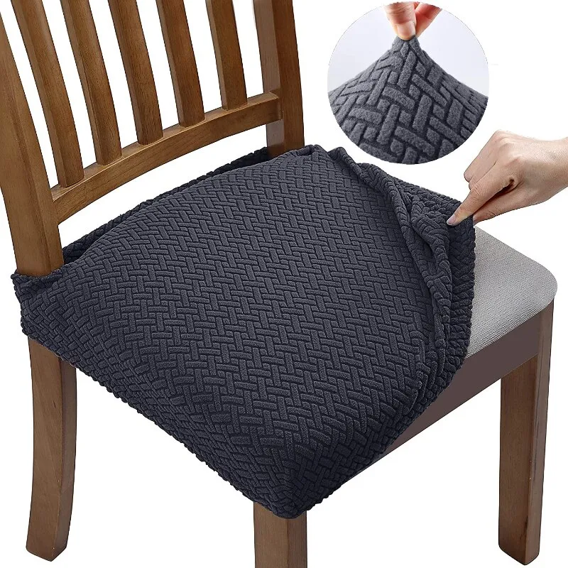 New Design Jacquard Chair Seat Covers Removable Washable Anti-Dust