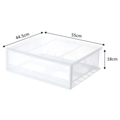 Ready Stock 【Bundle of 2】 MUJI PP Storage Wide 55 x 44 series