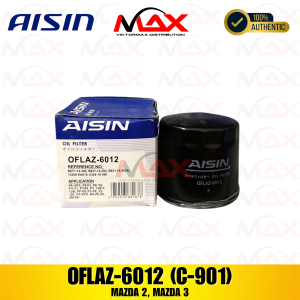 AISIN OFLAZ-6012 Oil Filter for MAZDA 2 MAZDA 3 (C-901 VIC)