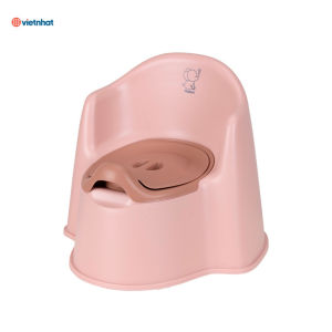 Bô đi vệ sinh cho trẻ em từ 6 tháng đến 5 tuổi có tựa con voi Hokori Việt Nhật. Bô voi cho bé nhựa Việt Nhật cao cấp