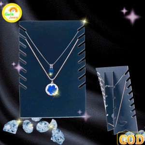 Rak Penyimpan Kalung Rantai/Rak Pajangan Kalung /8 Sekat Liontin Koleksi