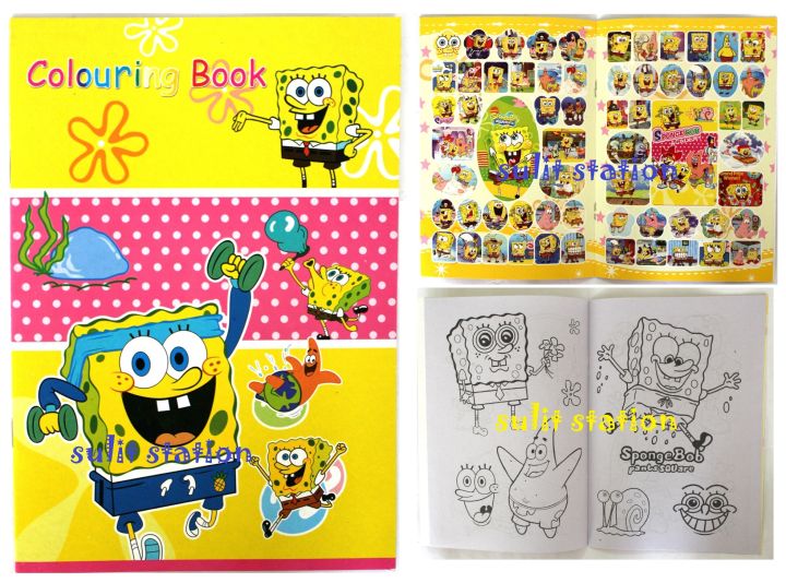 12pcs SPONGEBOB SPONGE BOB SQUARE PANTS PATRICK STAR THEMED