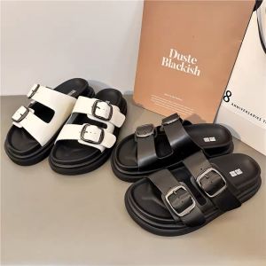 Dép nữ đế trấu quai ngang 2 khoá cực xinhDép nữ hottrend 2023-fom nhỏ đặt tăng 1 size