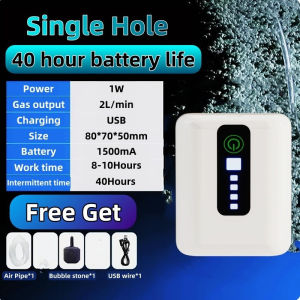 Solar Oxygen Pump Portable USB Rechargeable Quiet Fish Tank Oxygenator Outdoor Fishing Air Pump Pet