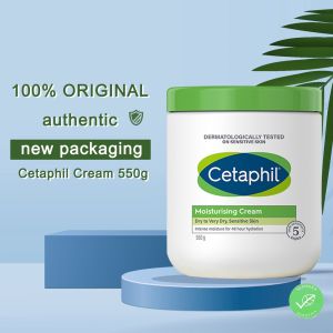 Cetaphil Moisturizing Cream 550g face And Body moisturizer for Sensitive Skin Fragrance Free