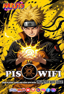 ALBERT PANGALIINANS PREMIUM PISOWIFI BOX BACKDOOR / NEW STICKER DESIGN COATED