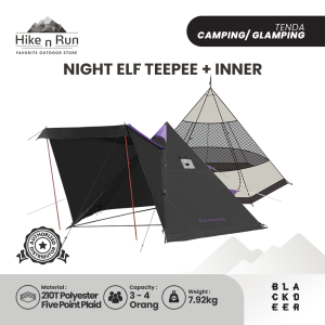 Tenda Camping Blackdeer BD1221115 Night Elf TeePee Tent 2.0