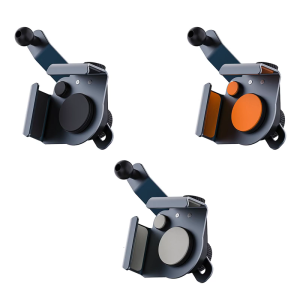 Không Lắc Giá treo điện thoại xe hơi 17Mm Nhôm Chân Đế Chiều Cao Có Thể Điều Chỉnh Hệ Thống Xoay Ô Tô Giá để điện thoại Cho Du Lịch