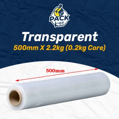 Stretch Film Clear/Black 250mm 500mm 2.2kg 1.1kg SF01