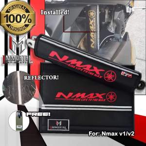 IMMORTAL MOTOBAG Shock Cover NMAX V1/V2 SHOCK COVER ( 2pcs. ) - RED Waterproof Anti Scratch