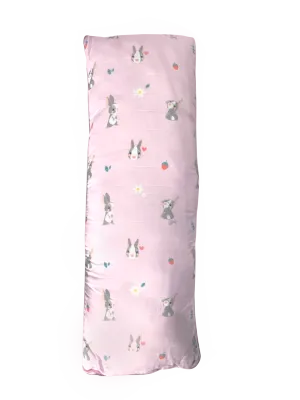 Airy หมอนข้าง สำหรับเด็ก 1 ขวบขึ้นไป รุ่นเลิฟลี่ใยไผ่ (ขนาด 20x65x12 ซม.)