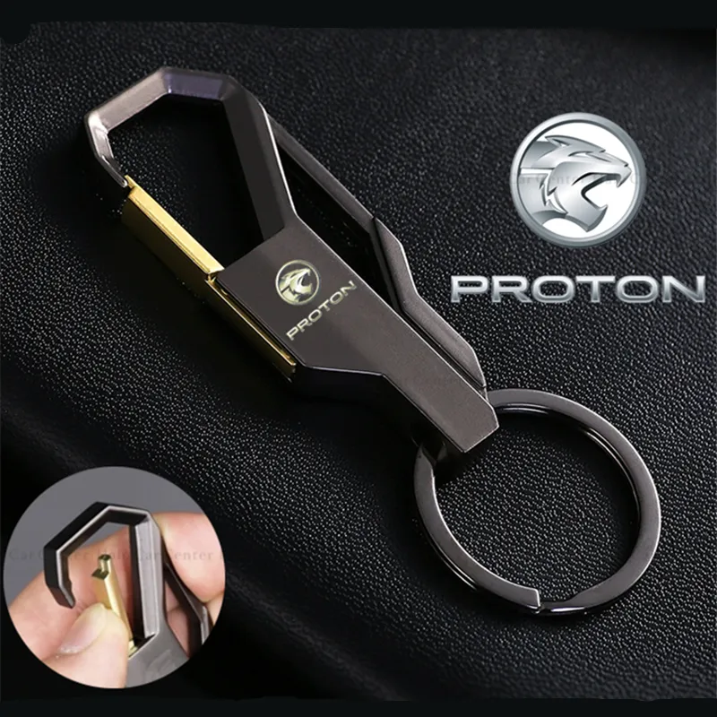 Ready stock】Creative Car Logo keychain Motorcycle keychain Alloy - Main Image