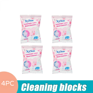 Automatic Toilet Bowl Cleaners With Bleach Sustained-Release Descaling Toilet Toilet Strong Cleaning Tablets