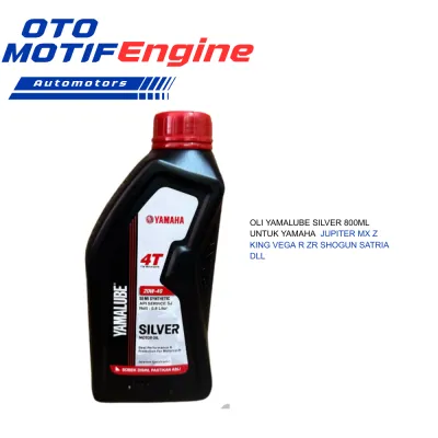 Yamalube Silver 4T 800ml - Oli Mesin Motor Premium untuk Jupiter MX/Z/Vega R/F1ZR