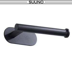 Modern Toilet Paper Holder Kitchen Supplies Bathroom Accessories No Punching Wall Mounted Toilet Paper Holder Rustproof
