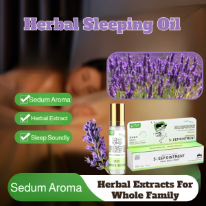 Agarwood Relaxing Sleep Essential Oil Roll On with Lavender Fragrance Deep Sleep Nighttime Aromatherapy Home Use Oud Wood Calming Scent Stress Relief Relaxation Home Use Calming Scent