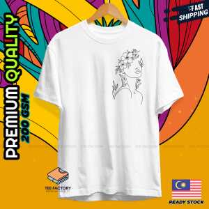 Tee Factory 200GSM Premium Quality 100% Cotton T-Shirt Soft Durable and Comfortable Raya Special 04