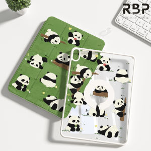 RBP cute cartoon painted 720 rotating disassembly iPad case for iPad Air 6 2024 m2 iPad Pro 11 12.9 13 inch 2022 2021 2020 Air 4 Air 5 10.9 iPad 10th 9th 8th 7th gen 10.2 inch mini 6 acrylic transparent anti-bending bracket 2-in-1 cover case