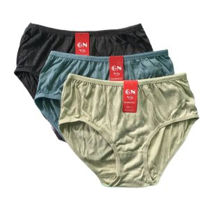 3 Pcs CD Golden Nick 931 | Celana Dalam Golden Nick Warna Muda Soft | CD Wanita Dewasa Polos Jumbo