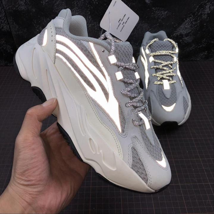 Giày Sneaker Nam Y700 trắng full Phản quang (Size 38-41)