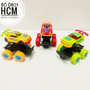 [MỚI] Đồ chơi trẻ em xe ô tô địa hình quán tính chạy đà xe đà đẩy dành cho bé thích mô hình xe hơi bánh đà