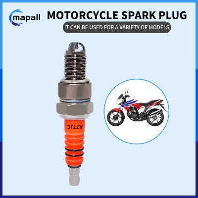 three-pole spark plug Motorcycle Nozzle Accessories Spark Plug A7TC/D8TC motorcycle Universal