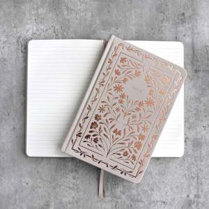 Papercranes Garden Fables A5 Lined Square Dot Grid Journal Illustrated | Hardcover Notebook Diary Stationery Gift SG