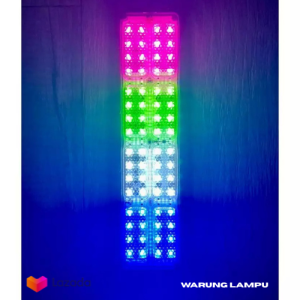 [ BISA COD ] Lampu LED Kolong 64 Mata Kedip Strobo Flash Kedap Kedip Blitz DC Motor Mobil Truk DC 12V-24V