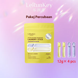 60 Pods LeRunKey 5in1 Fragrance Laundry Detergent Pods Perfume Lasting Clean Stain laundry capsule bead