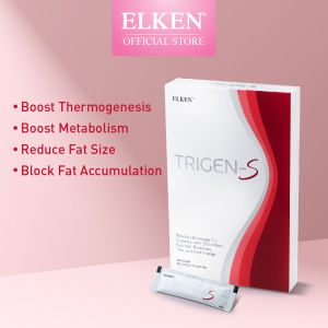 Elken Official Store - Trigen-S (30 Sachets) - Weight Management Supplement Thermogenic Fat Burner Metabolism Booster