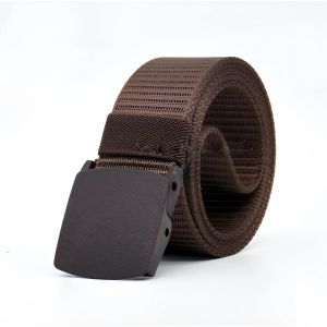 Men Belt Tactical Ikat Pinggang Pria Canvas Anti Metal Detector ECPP-24